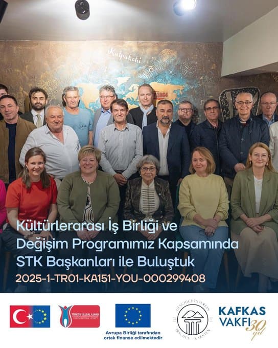 Kültürlerarası İş Birliği ve Değişim Projemiz Kapsamında Irschen Heyeti STK Başkanları İle Buluştu
