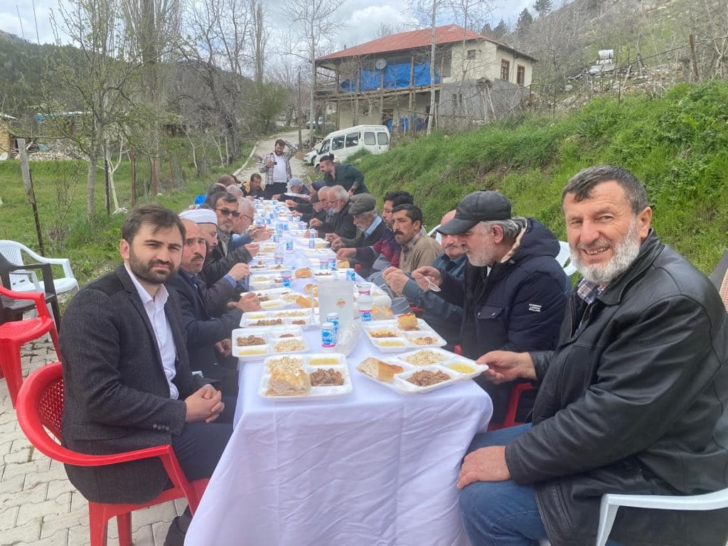 Kahramanmaraş’ın Sisne Köyündeki bayramlaşma programına katıldık