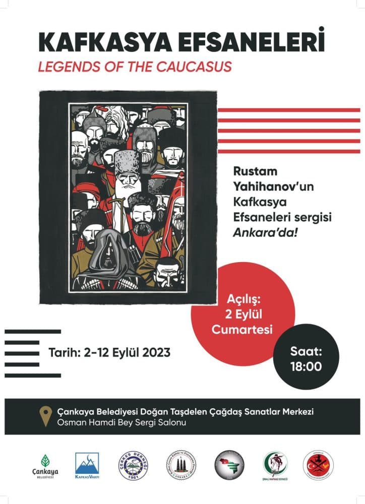 Kafkasya Efsaneleri sergisi Ankara’da!