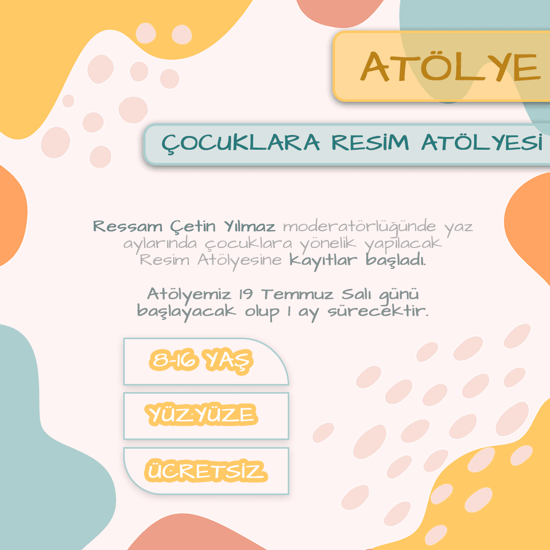 Çocuklara Resim Atölyesi