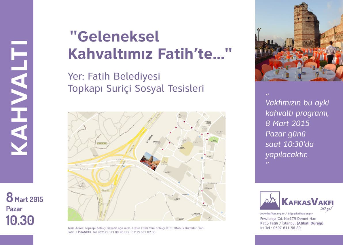 Mart Ayı Kahvaltısı