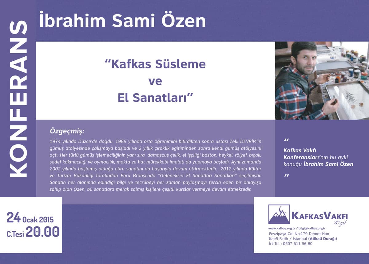 Kafkas Süsleme ve El Sanatları