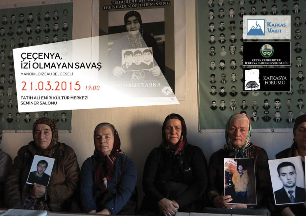 Çeçenya: İzi Olmayan Savaş Belgesel Gösterimi