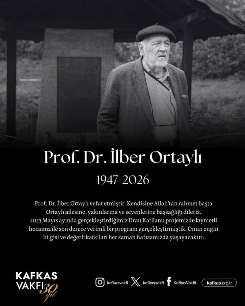 Prof. Dr. İlber Ortaylı’ya Taziye…