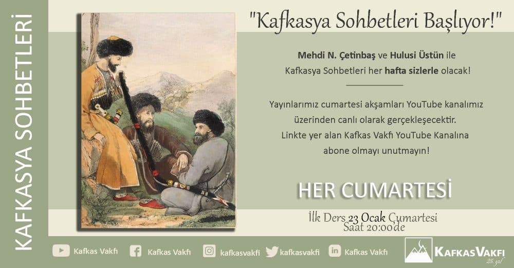 Kafkasya Sohbetleri Başlıyor
