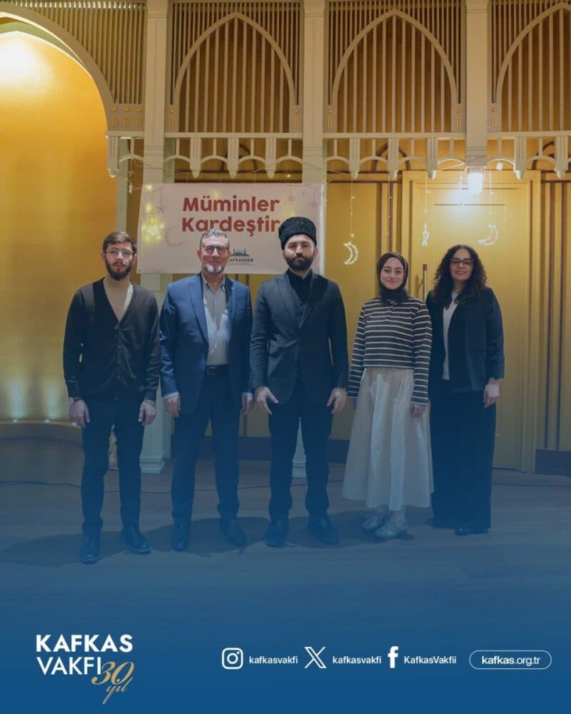 KAFKASDER ve Kafkas Vakfı Bursiyer Öğrenci İftarında Bir Araya Geldi