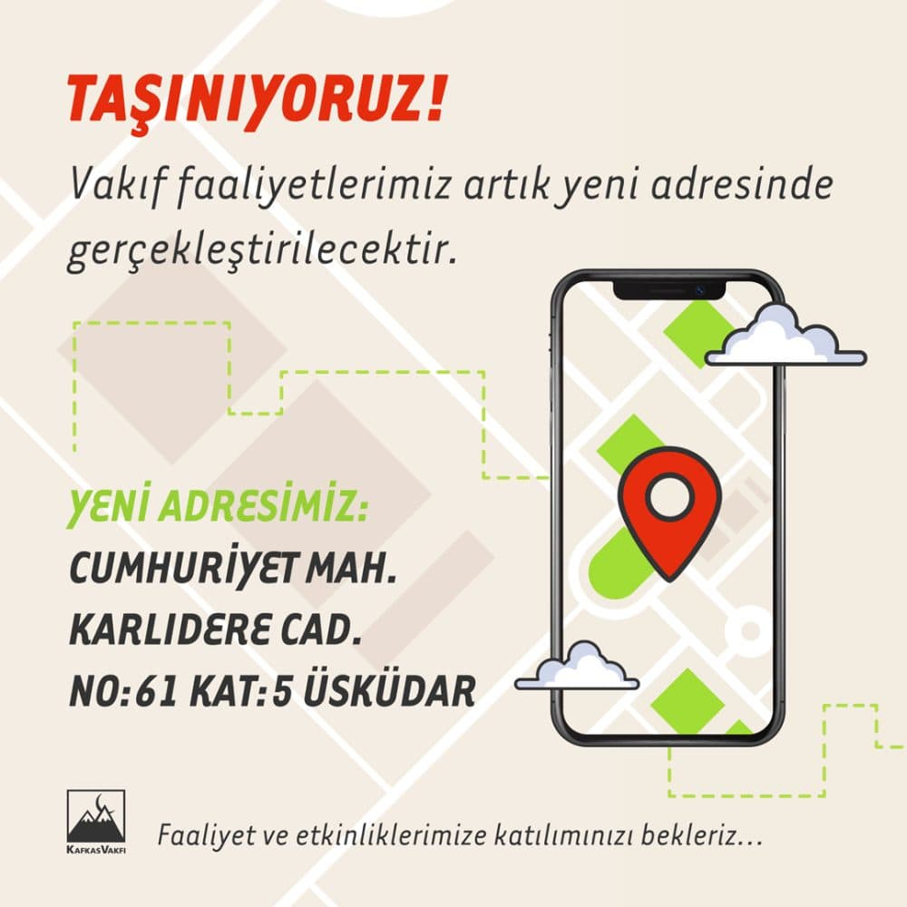 TAŞINIYORUZ!