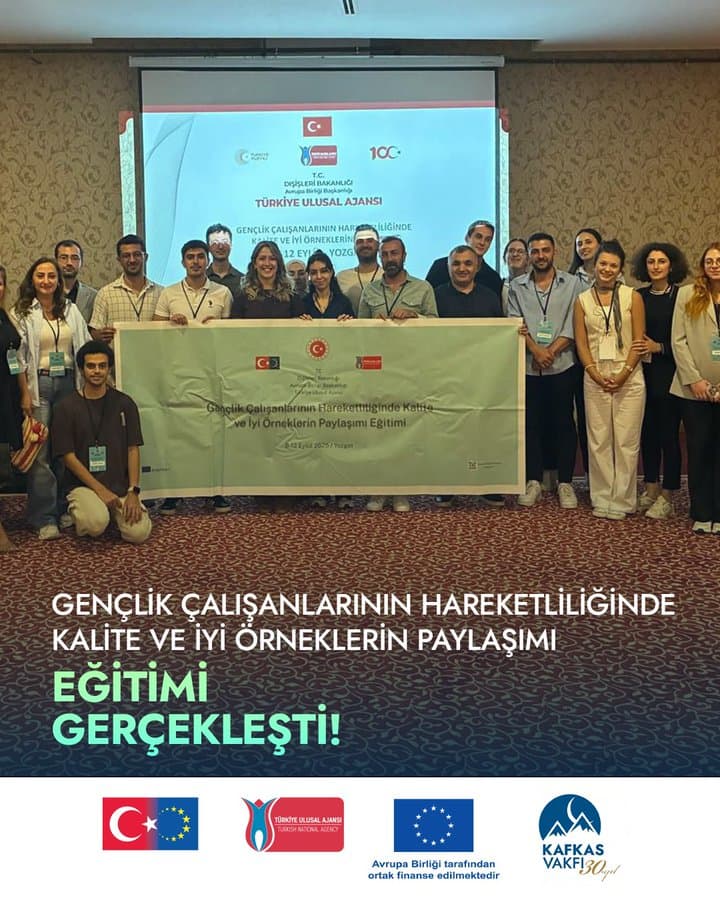 Gençlik Çalışanlarının Hareketliliğinde Kalite ve İyi Örneklerin Paylaşımı Eğitimi Gerçekleşti!