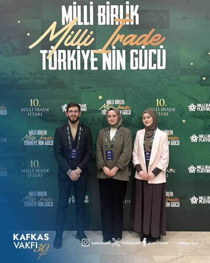 10. Milli İrade Platformu İftarına Katılım Sağladık