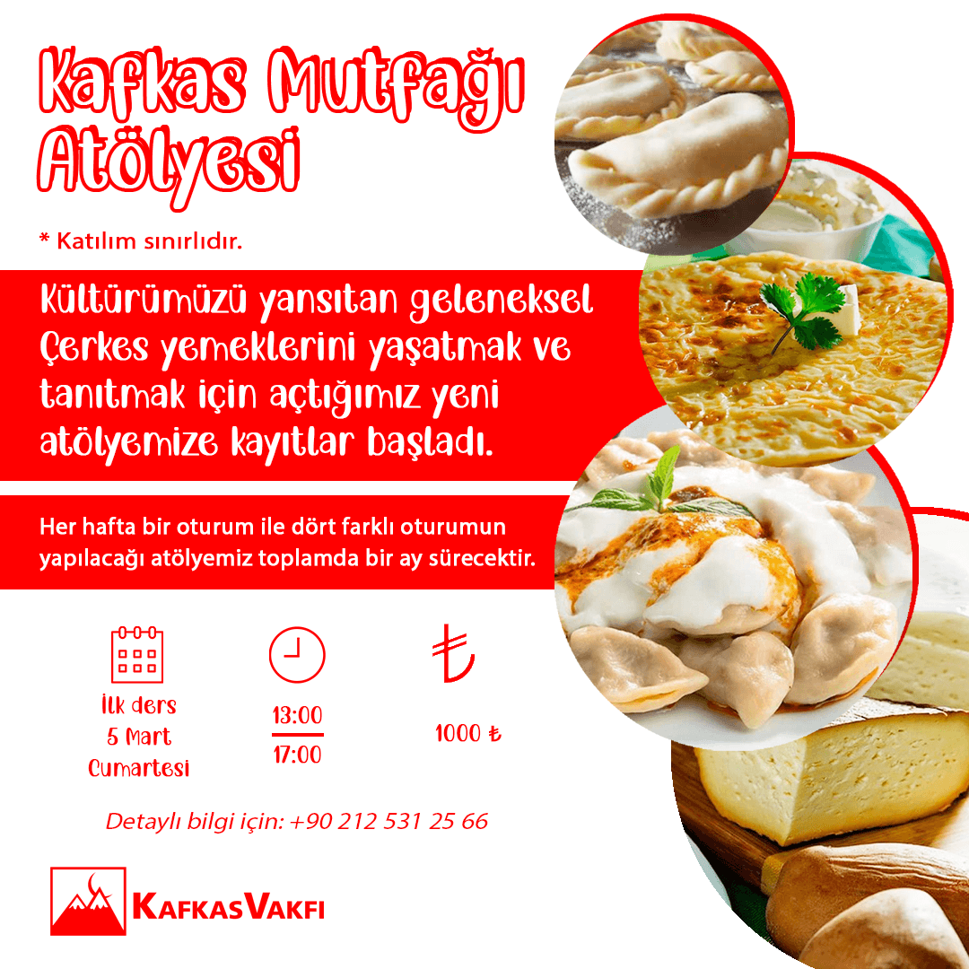 Kafkas Mutfağı Atölyesi