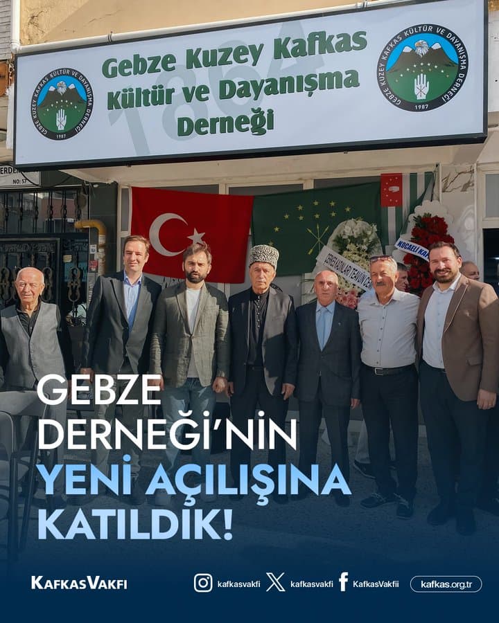 Gebze Derneği’nin Yeni Yeri Açılışına Katıldık!