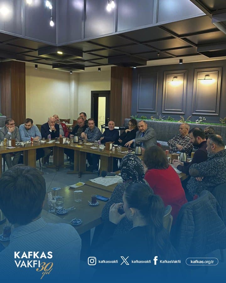 İstanbul Kafkas Sivil Toplum Kurumları Koordinasyon Kurulu’nun 26. toplantısı, vakfımızın ev sahipliğinde gerçekleştirildi.