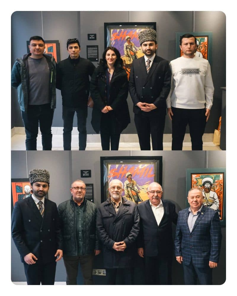 “Kafkasya Efsaneleri” başlıklı serisinin açılışı Bursa’da açıldı