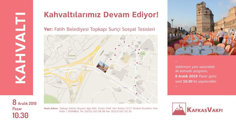 Aralık Ayı Kahvaltımız