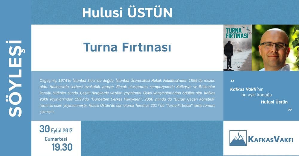 Hulusi Üstün – Turna Fırtınası – Söyleşi