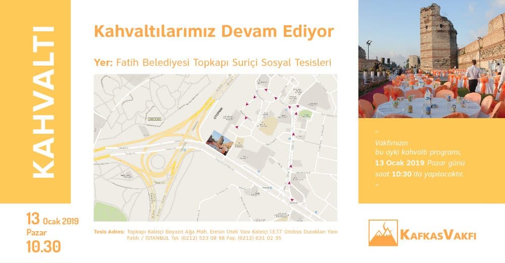 Ocak Ayı Kahvaltımız