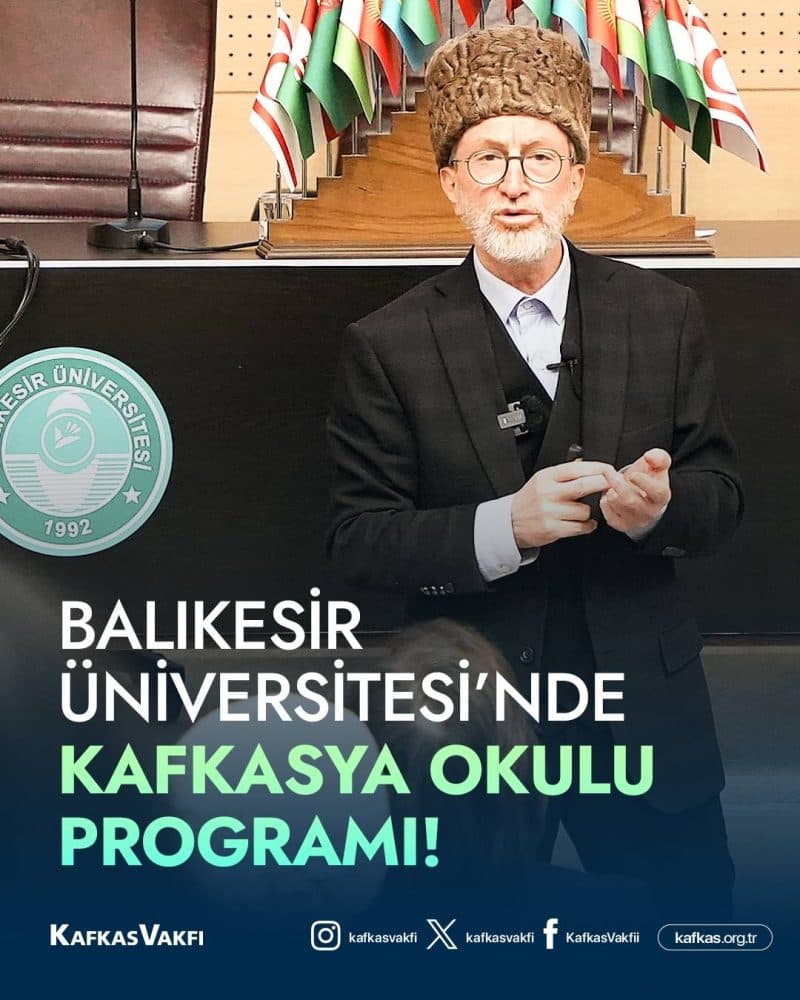 Kafkasya Okulu programı gerçekleştirildi