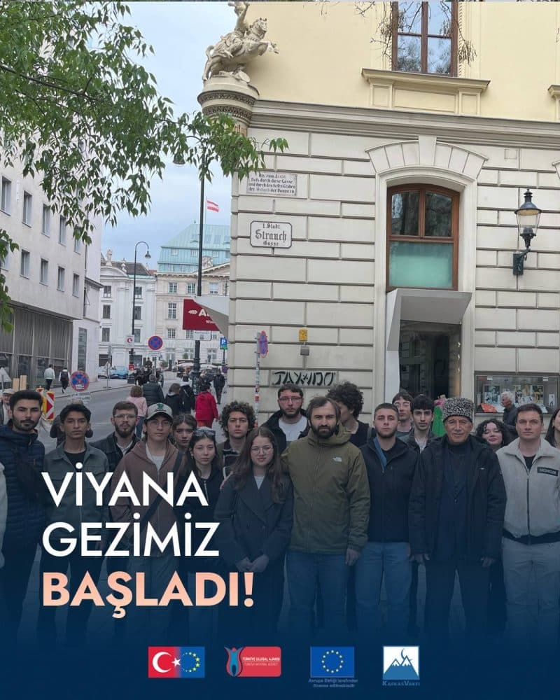 Kafkasya Hafızası: Avrupa Tren Macerası Ekibi Viyana’da
