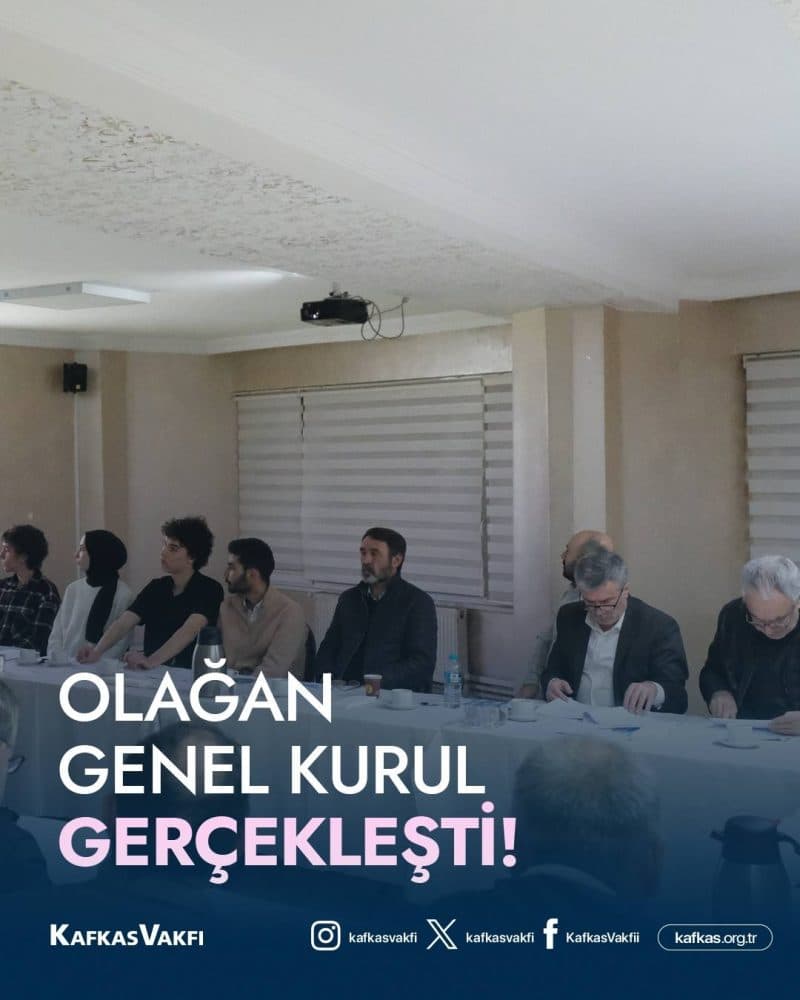 2025 Yılı Olağan Genel Kurulumuzu Gerçekleştirdik