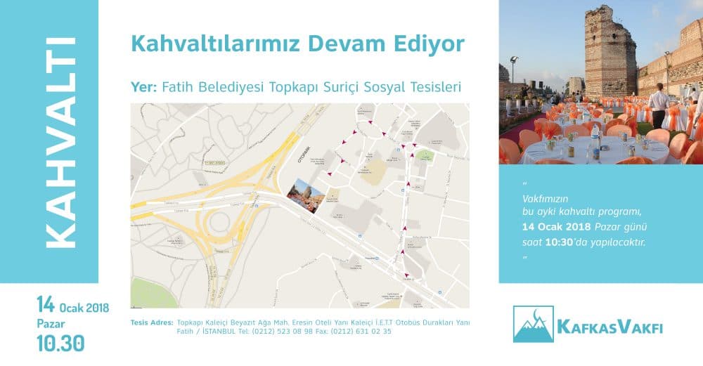 Ocak Ayı Kahvaltısı