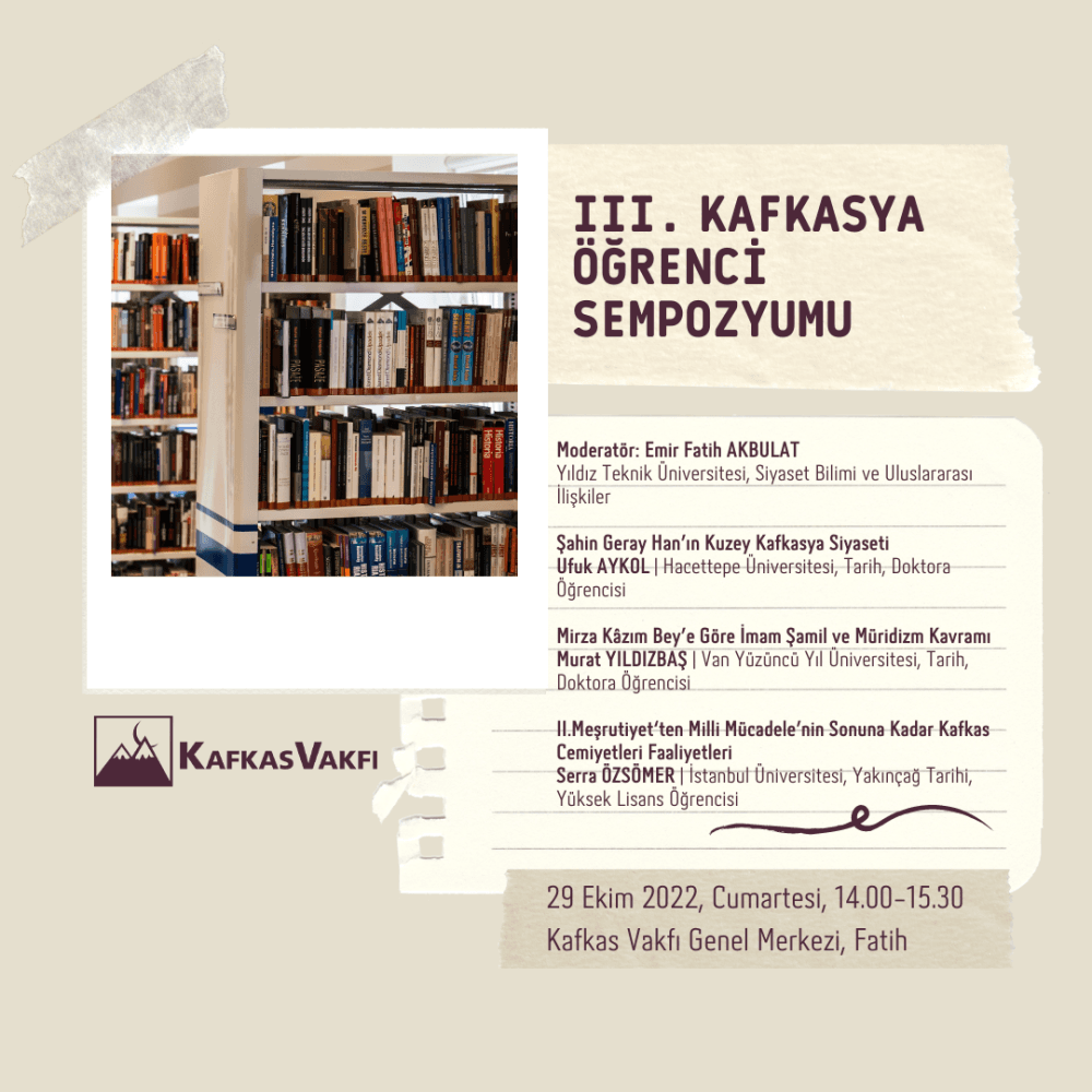 III. KAFKASYA ÖĞRENCİ SEMPOZYUMU
