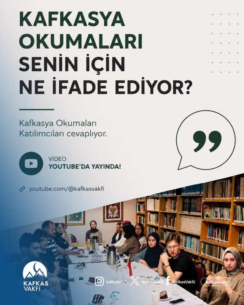 Kafkasya Okumaları, 33. Hafta İle Bu Sezonu Tamamladı.