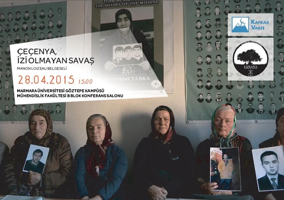 Çeçenya İzi Olmayan Savaş Belgesel Gösterimi
