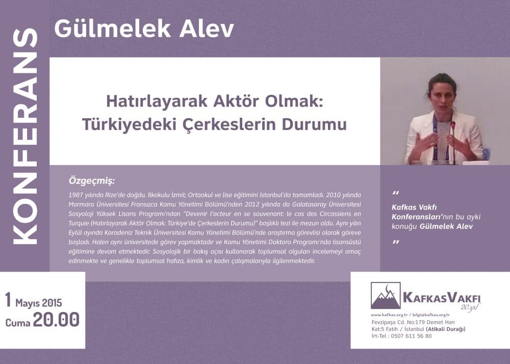 Türkiyedeki Çerkeslerin Durumu