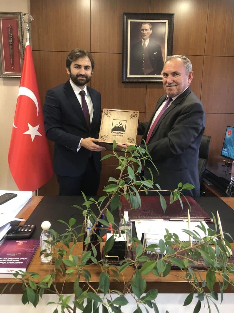 Sayıştay 6. Daire üyesi Rafet Doğan’ı makamında ziyaret ettik