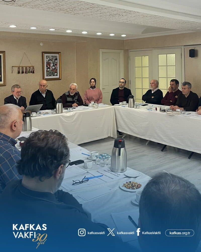 Kafkas Vakfı 2026 Yılı Olağan Genel Kurulu Gerçekleştirildi