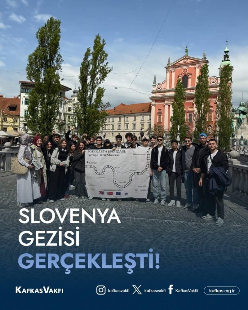Kafkasya Hafızası: Avrupa Tren Macerası Ekibi Slovenya’da