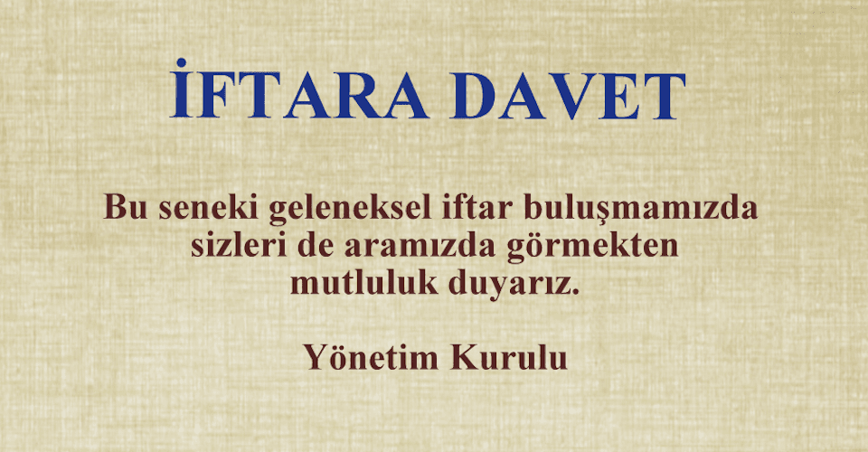 Kafkas Vakfı İftarı 2018