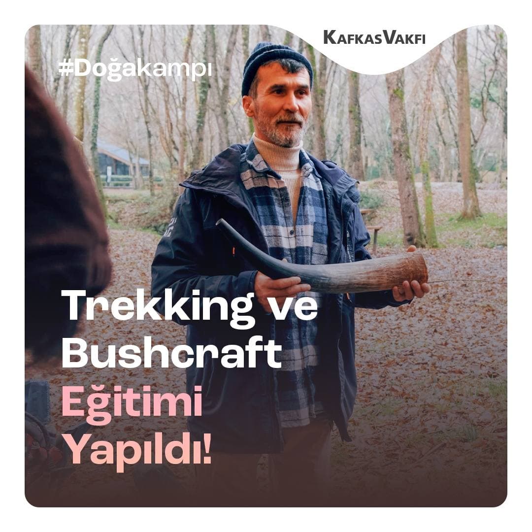 Trekking ve Bushcraft eğitimlerine devam ediyoruz