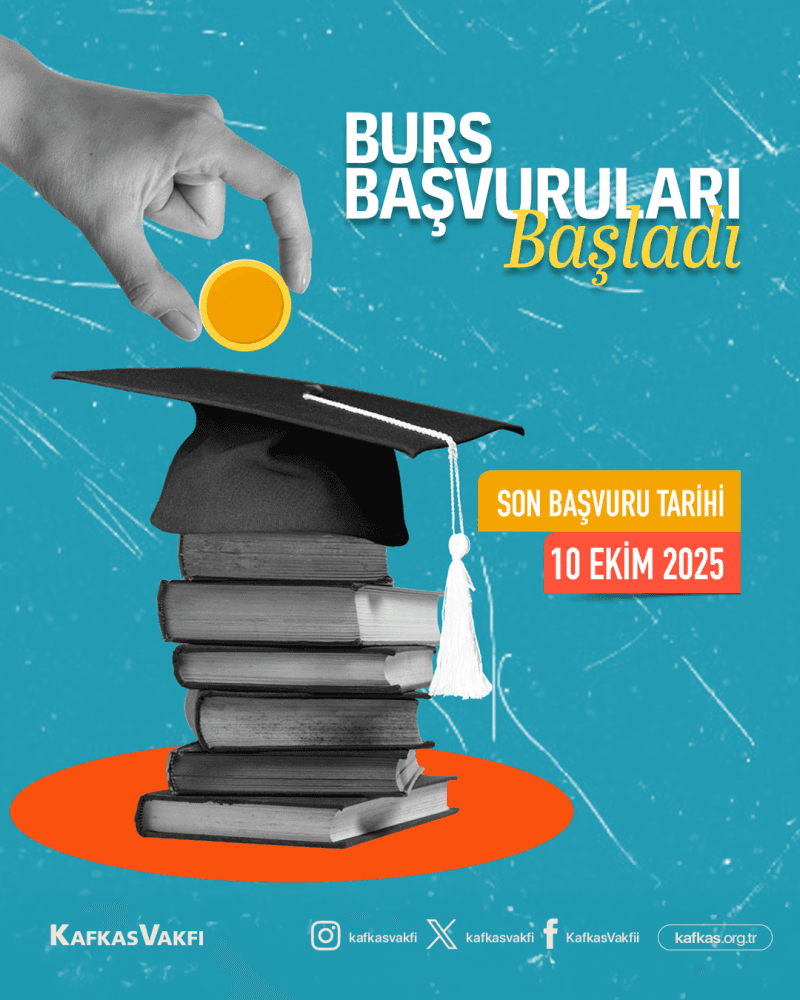 2025-2026 Burs Başvuruları Başladı!