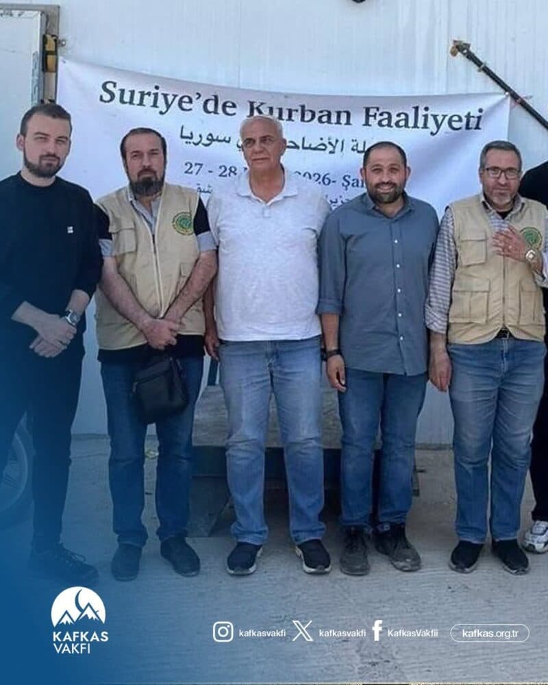 Suriye / Şam’da Kurban Faaliyetimizi Gerçekleştirdik