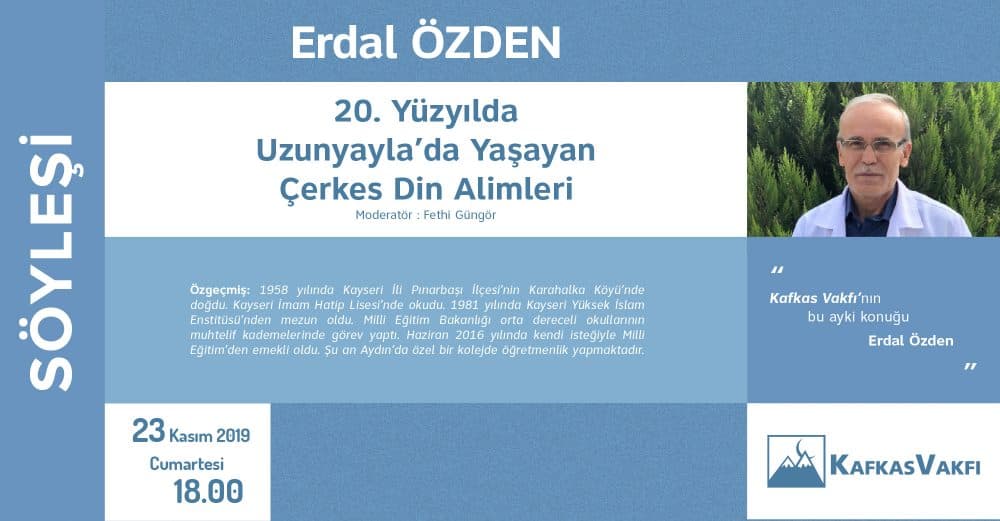 Kasım Ayı Söyleşimiz