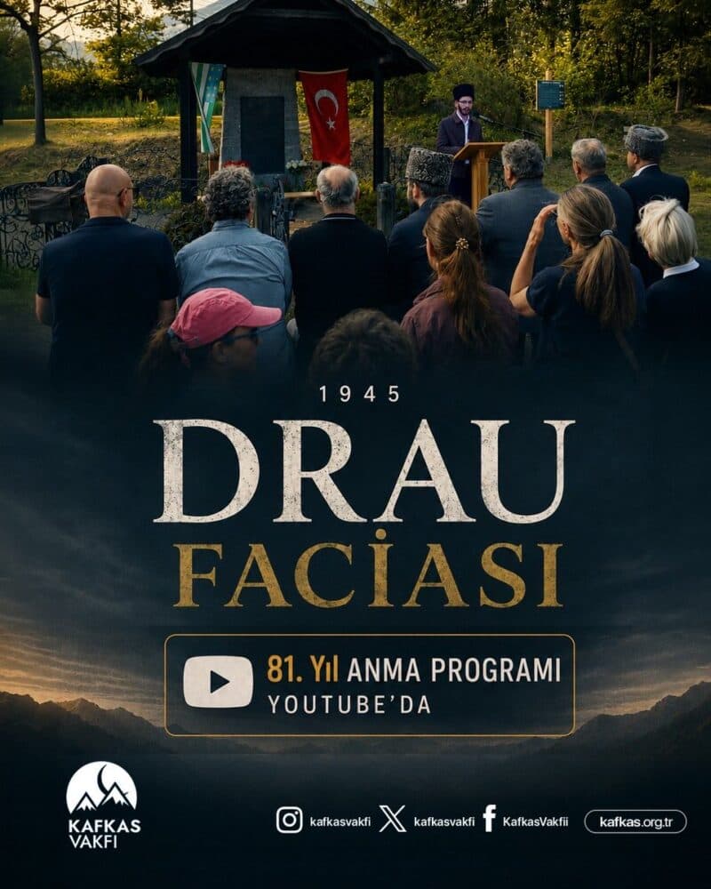 Drau Faciası’nın 81. Yıl Anma Programı YouTube Kanalımızda Yayında