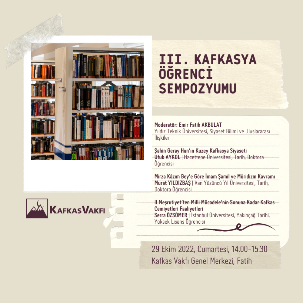 III. KAFKASYA ÖĞRENCİ SEMPOZYUMU