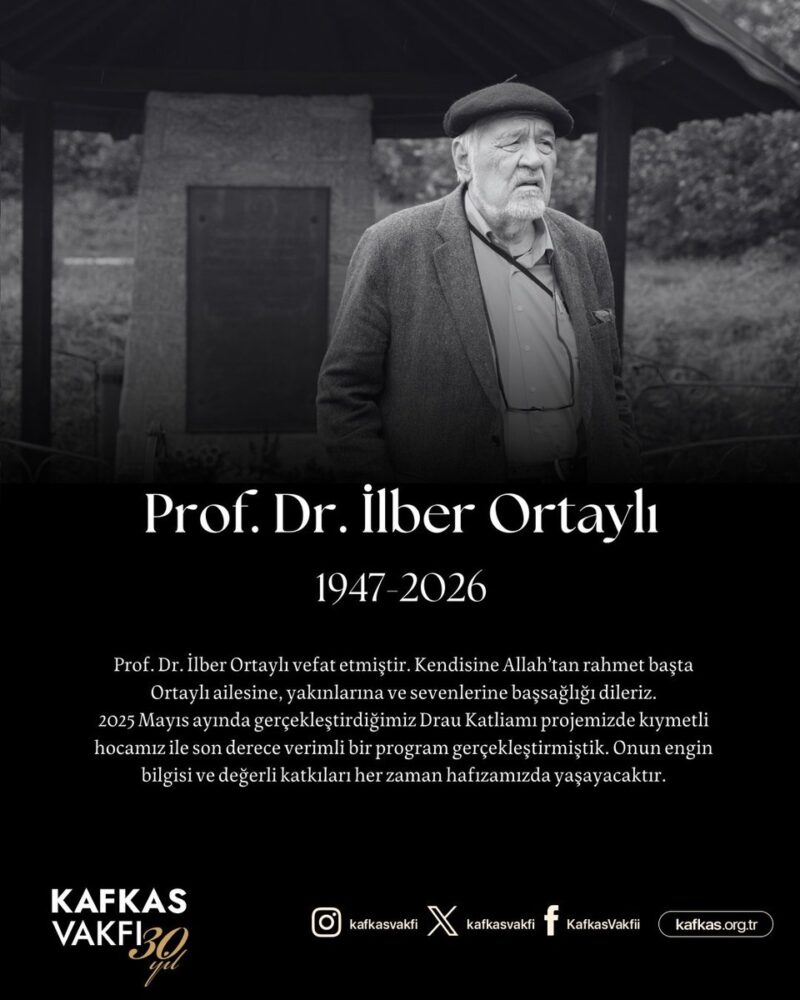 Prof. Dr. İlber Ortaylı’ya Taziye…