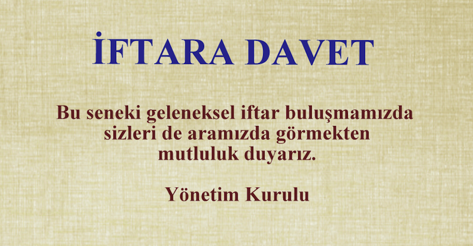 Kafkas Vakfı İftarı 2018