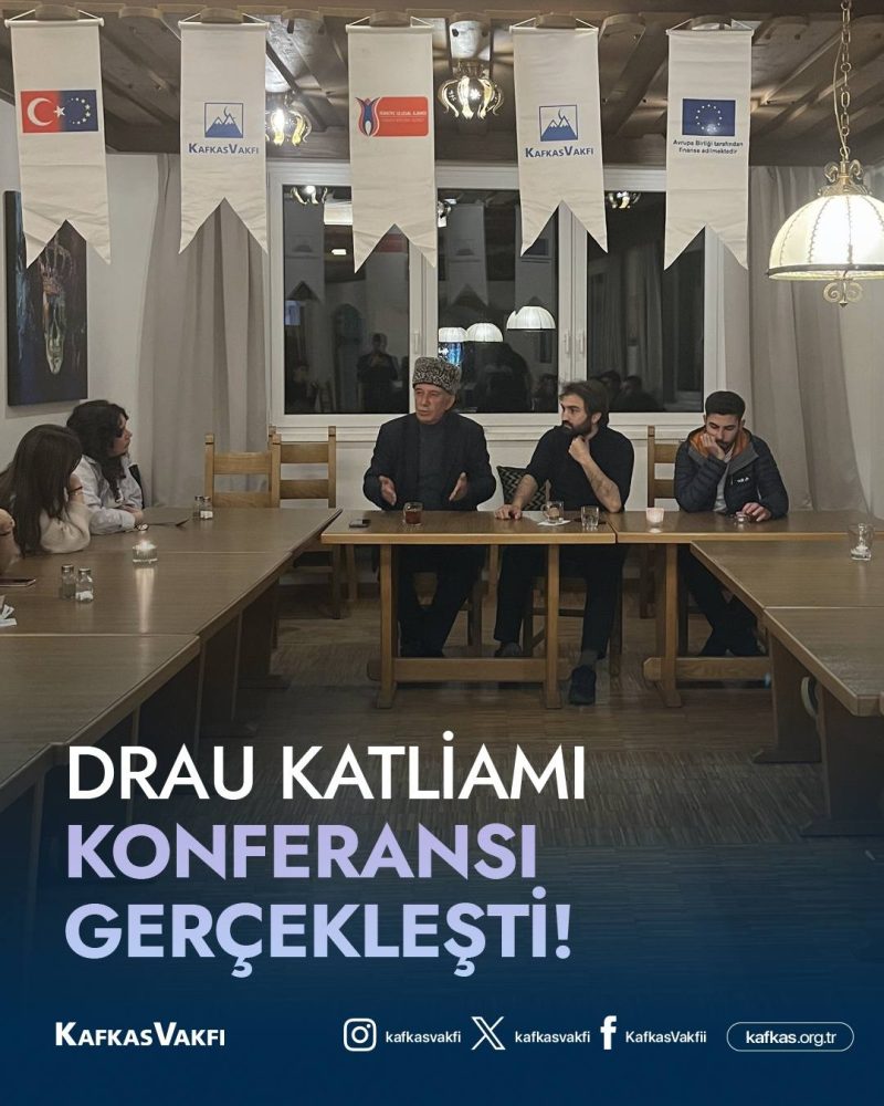 Mehdi Nüzhet Çetinbaş, “Drau Katliamı” Başlıklı Konferans Verdi