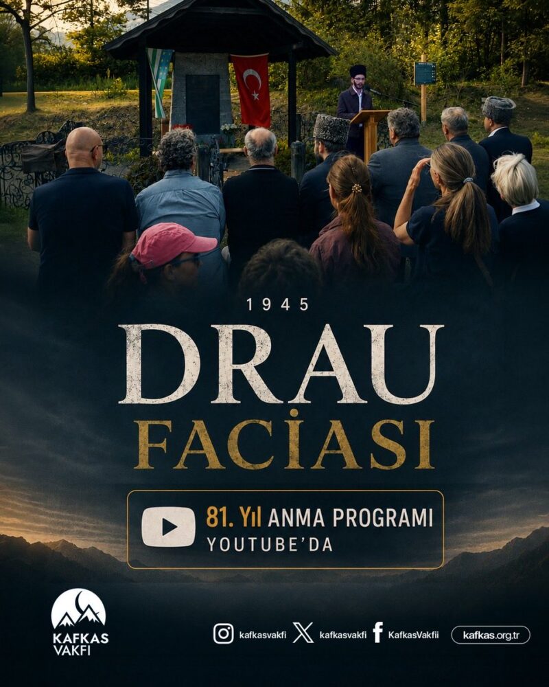 Drau Faciası’nın 81. Yıl Anma Programı YouTube Kanalımızda Yayında