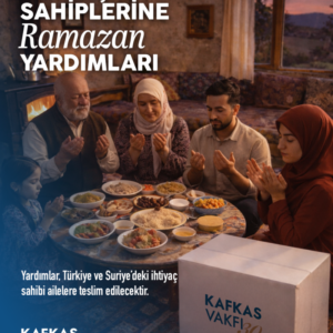 İhtiyaç Sahiplerine Ramazan Ayı Yardımları